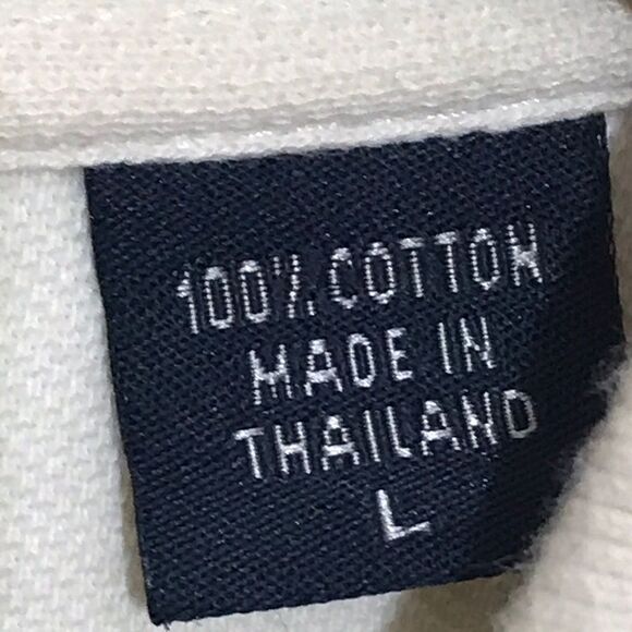 Men’s Izod Silk Wash Cream Polo Shirt - Picture 8 of 9